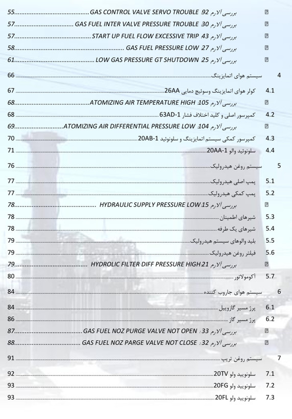 سیستم های کمکی توربین گاز جنرال الکتریک GE-Frame9